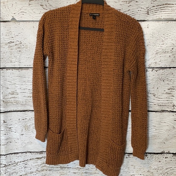 Express Sweaters - Express chunky open waffle Cardigan Small